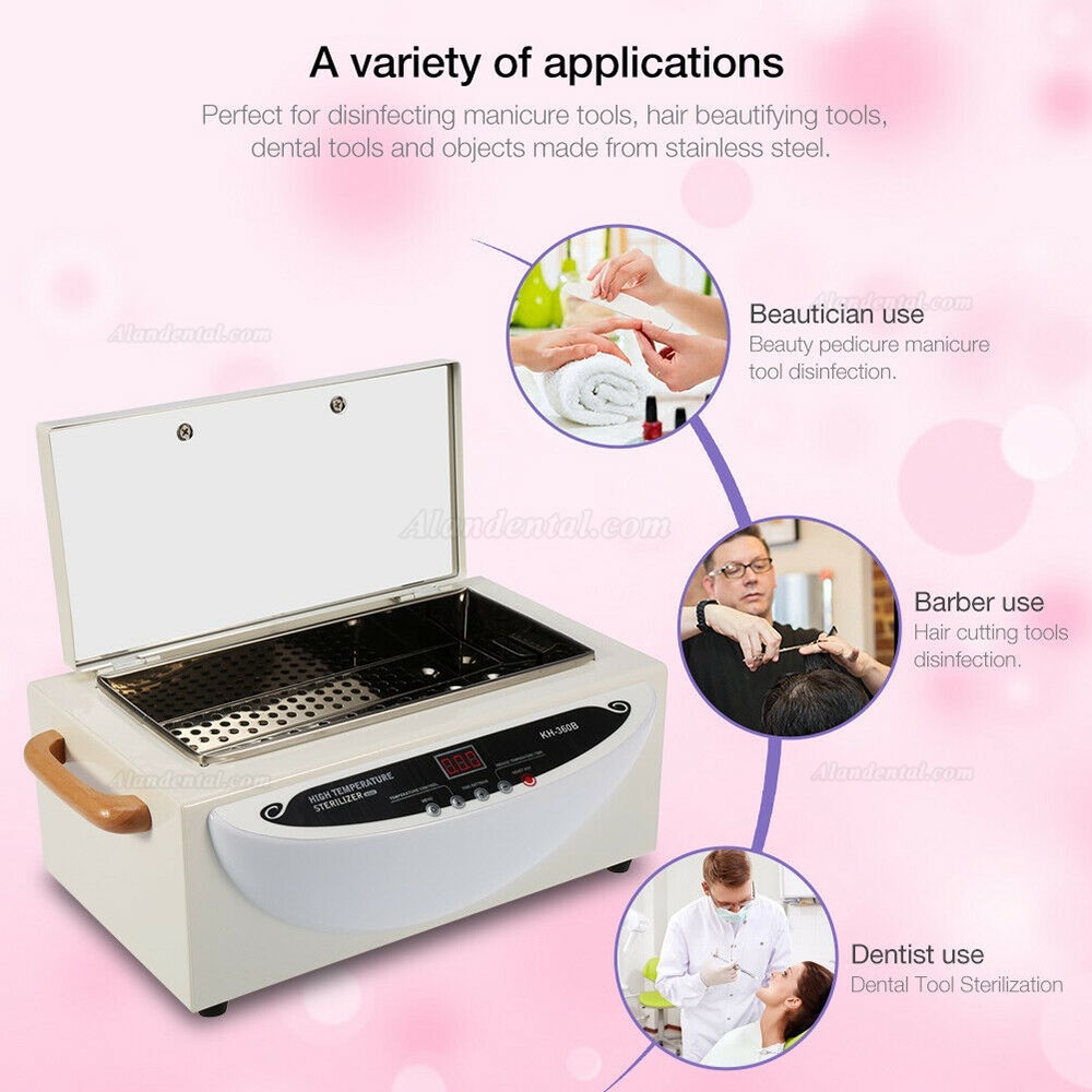 NOVA® KH-360B Dental Dry Heat Sterilizer Medical Vet Tattoo with Digital Display Control